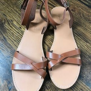 The Boardwalk Crisscross Sandal Size 8 1/2